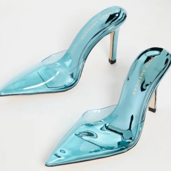 NWB Good American Cinder-F*cking-Rella Mule - Picture 2 of 10